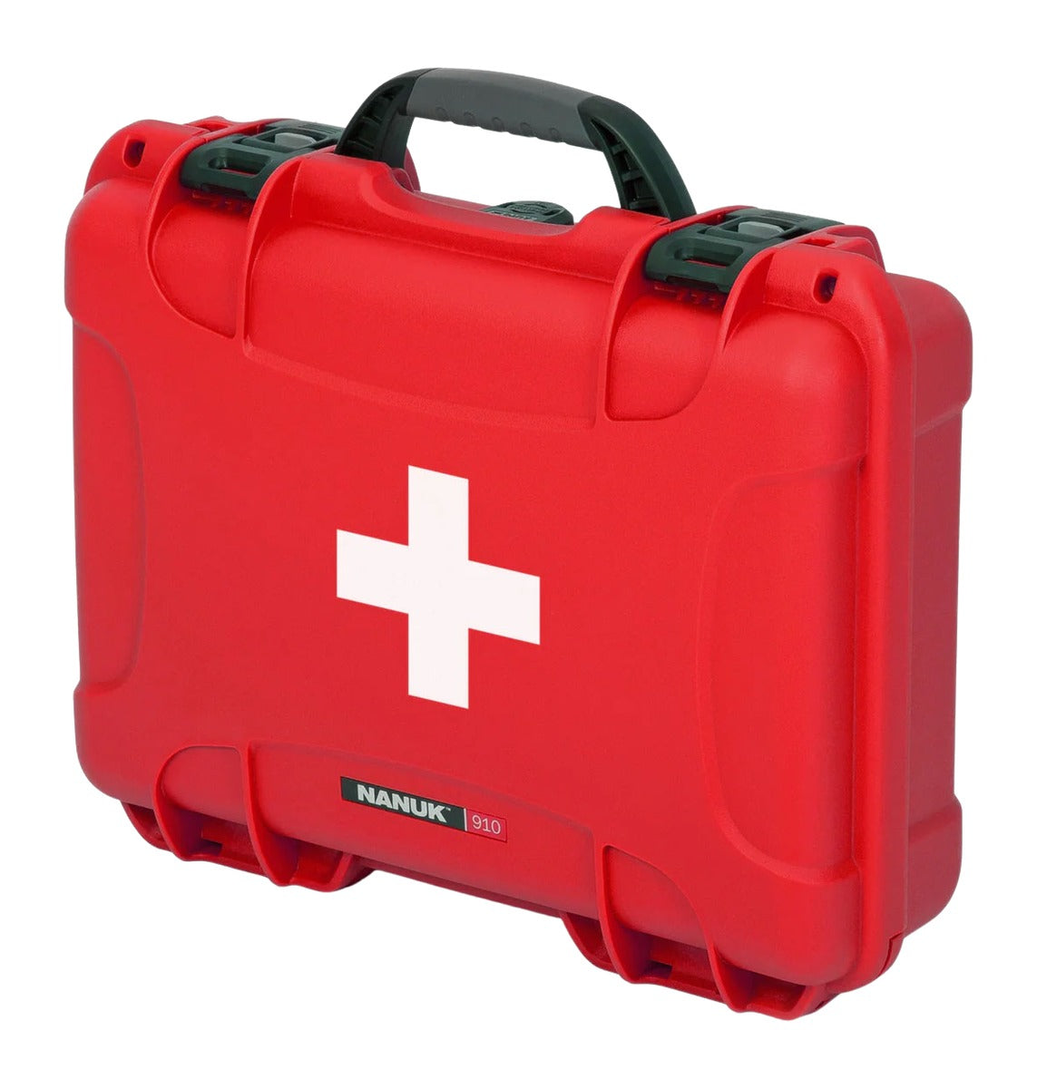 NANUK 910S-880RD-PA0-FSA02 910 FIRST AID CASE RED