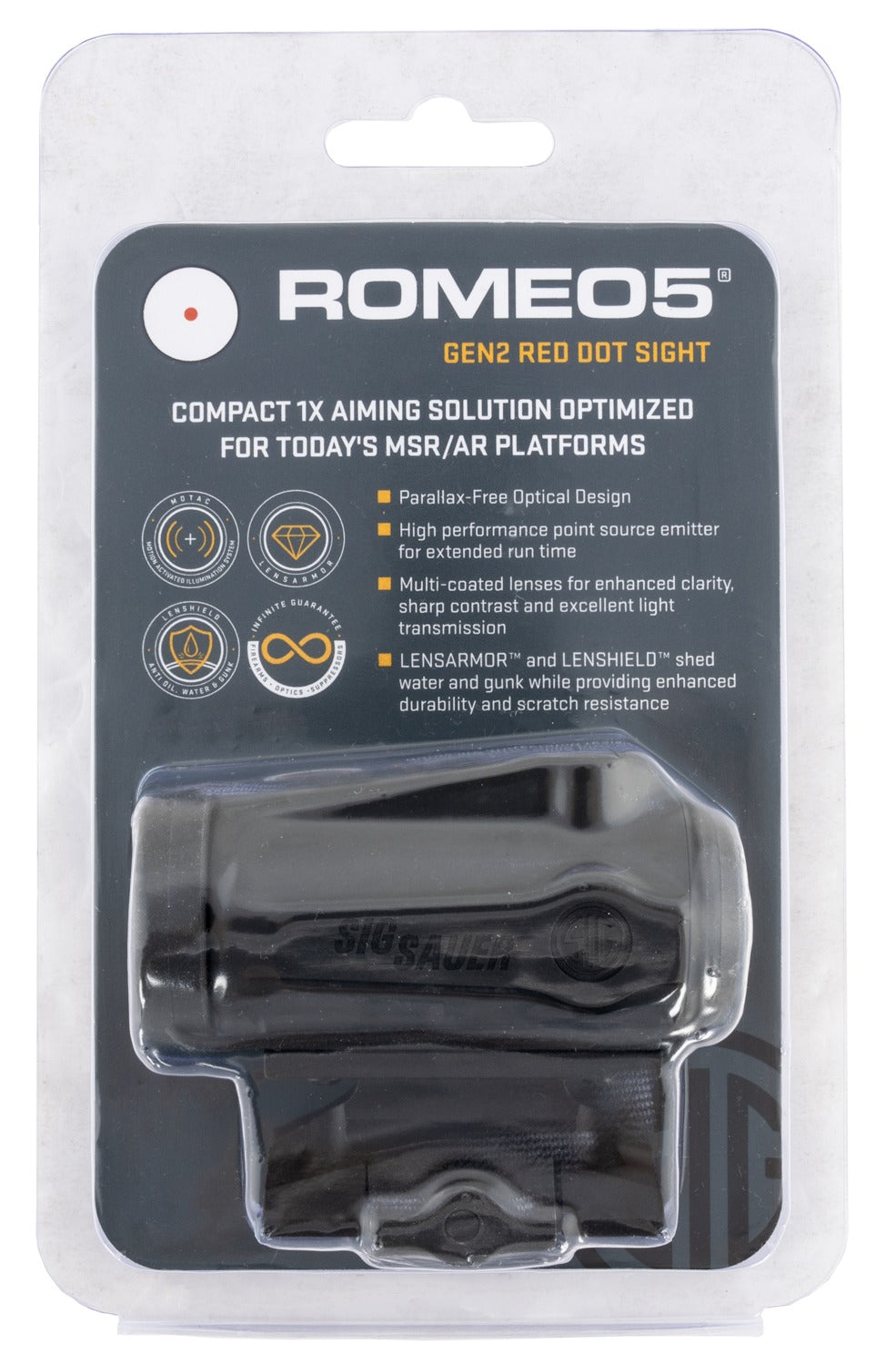 SIG SOR5001    ROMEO5 GII COMPACT RED DOT 1X20