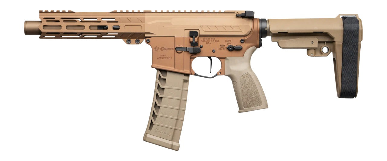 CMMG 22A5B28-BRZ   MK4 22LR 4.5 MLTBRNZ     (1OF2)