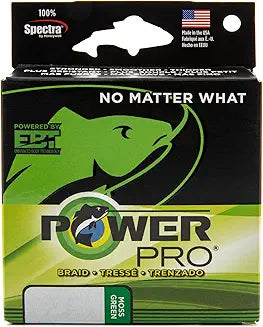 PowerPro Braided Fishing Line x 100yd Grn 40 lb