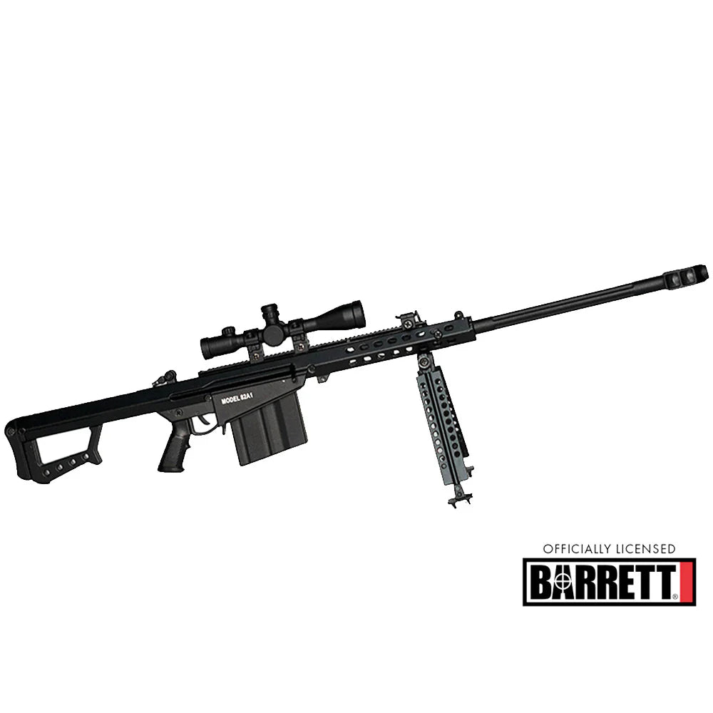 Goatguns Miniature Barrett .50 Cal Rifle Gold 1:3 Scale Die Cast Model Toy