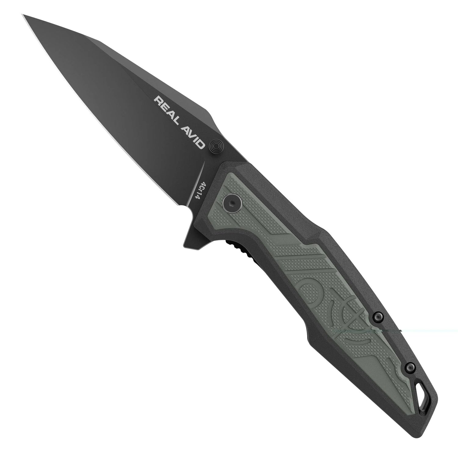 Real Avid Rav-1 Manual Folding Knives  3.25 in  Stainless Steel  Nylon Fiber Han