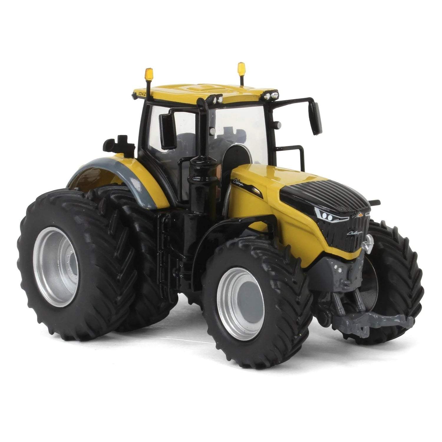 Challenger 1042 Tractor with Dual Wheels Yellow 1/64 Diecast Model by SpecCast