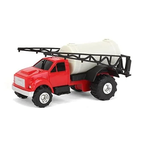 1/64 ERTL Collect N Play Boom Sprayer Truck with Rear Large Tires