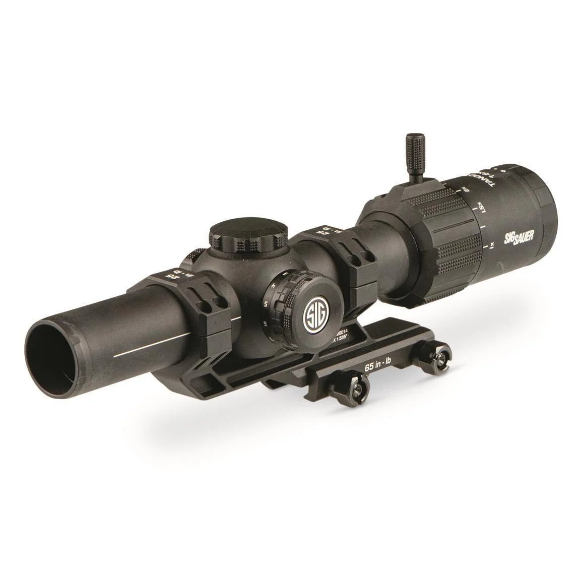 SIG Sauer Tango-MSR LPVO 1-6x24mm Rifle Scope, SFP BDC6 Illuminated Reticle
