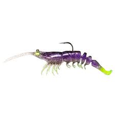 81535665 PrawnstarZ Shrimp Lure, Purple Death