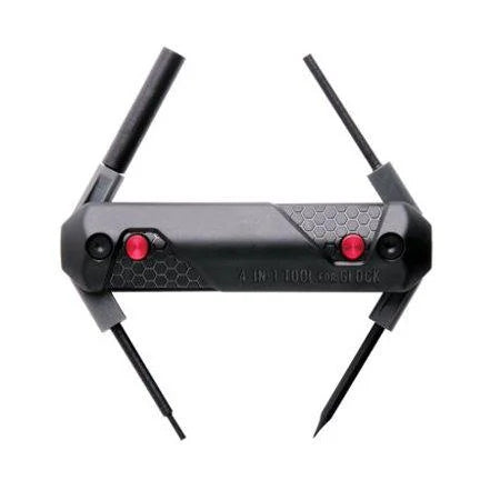 REAL Avid 4-in-1 Tool for Glock Handguns, Compact Gun Multitool with Front & Rear Sight Tool