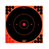 Pro-Shot 12BORNGE5PK Splattershot Peel & Stick Self-Adhesive Orange/Black Bullseye 12