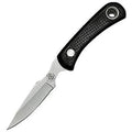 Knives of Alaska Cub Bear Caping Knife Fixed 3.375 Blast Blade Black Supergrip