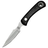 Knives of Alaska Cub Bear Caping Knife Fixed 3.375 Blast Blade Black Supergrip