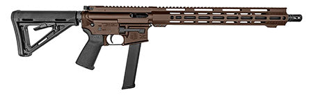 DB9R 16" Diamondback W/ 15" M-lok Rail W/ Full PIC&QD Mounts Midnight Bronze