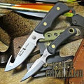 Knives of Alaska Trekker Whitetail Hunter/Cub Bear D2 Knives Combo