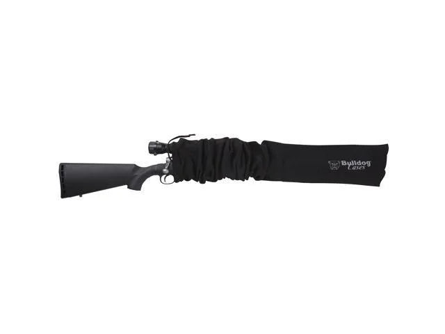 Bulldog BD152 Gun Sock Scoped Rifle 52 6 Black