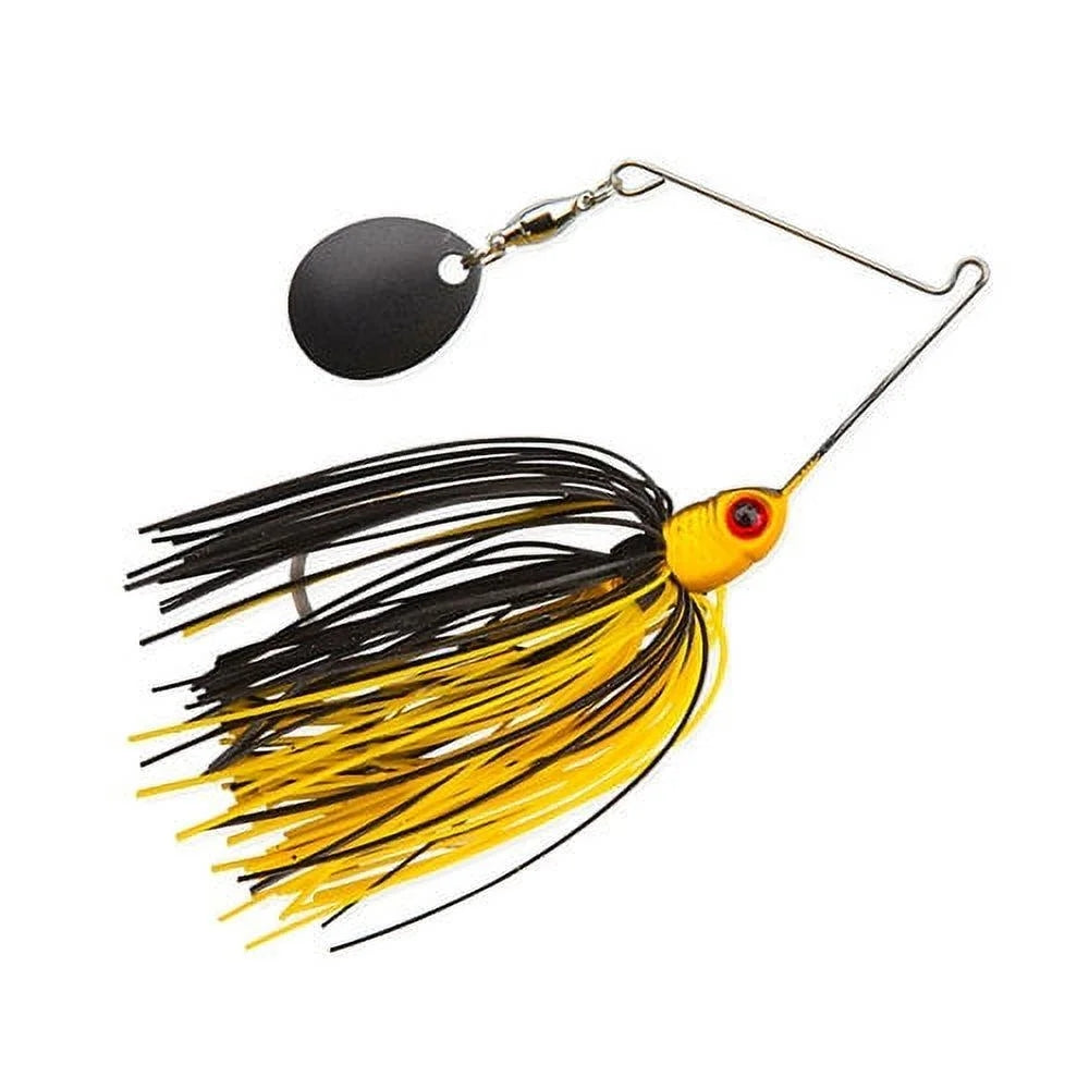 BOOYAH Pond Magic Small-Water Spinner-Bait Bass Fishing Lure, Locust