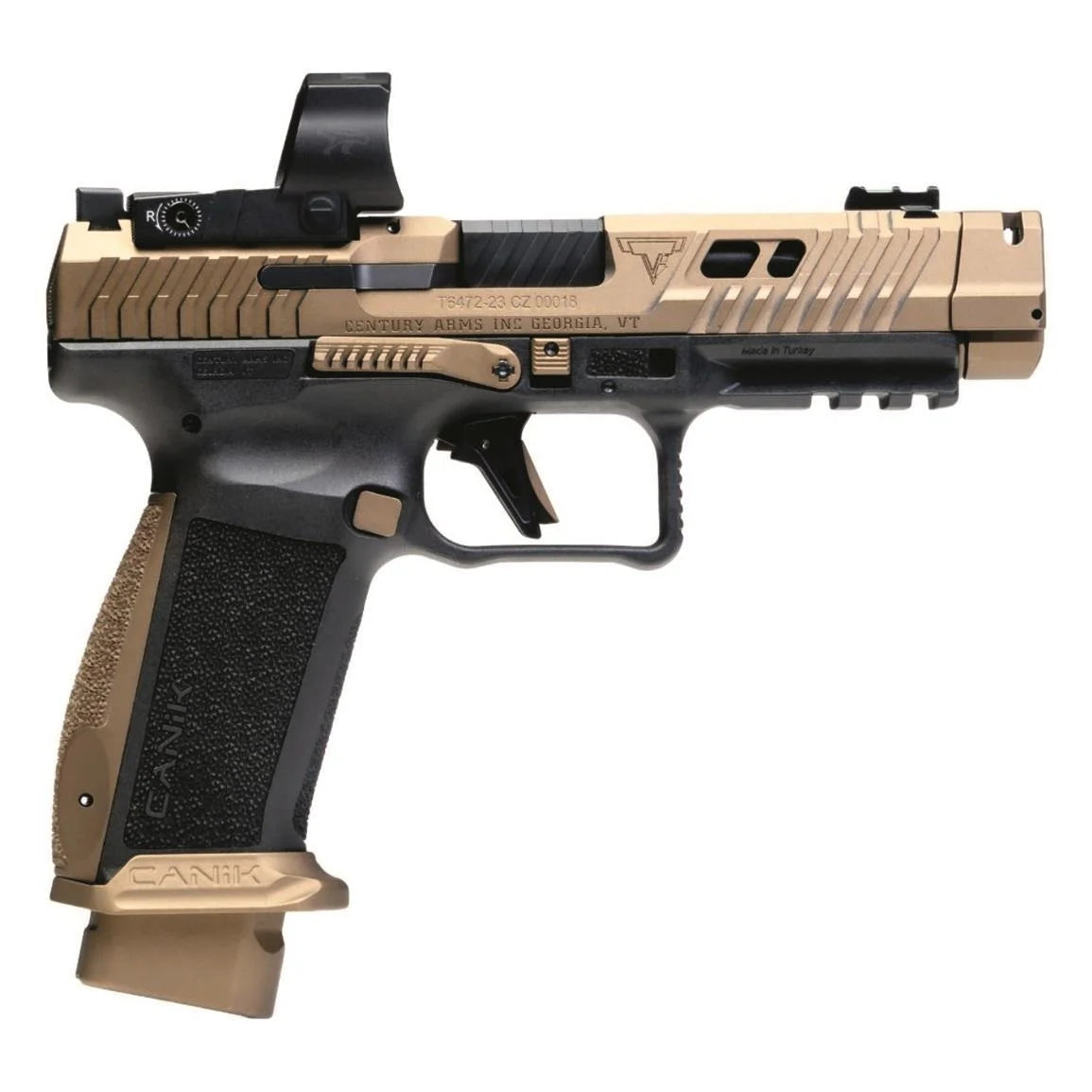 Canik TTI Combat, Semi-automatic, 9mm, 4.6" Barrel, 18+1 Rounds
