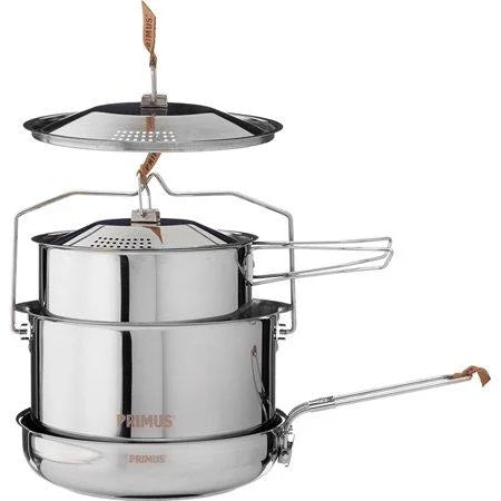 Primus Campfire 5-Piece Stainless Steel Large Cookware Set