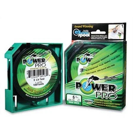 PowerPro Braided Fishing Line x 100yd Grn 5lb